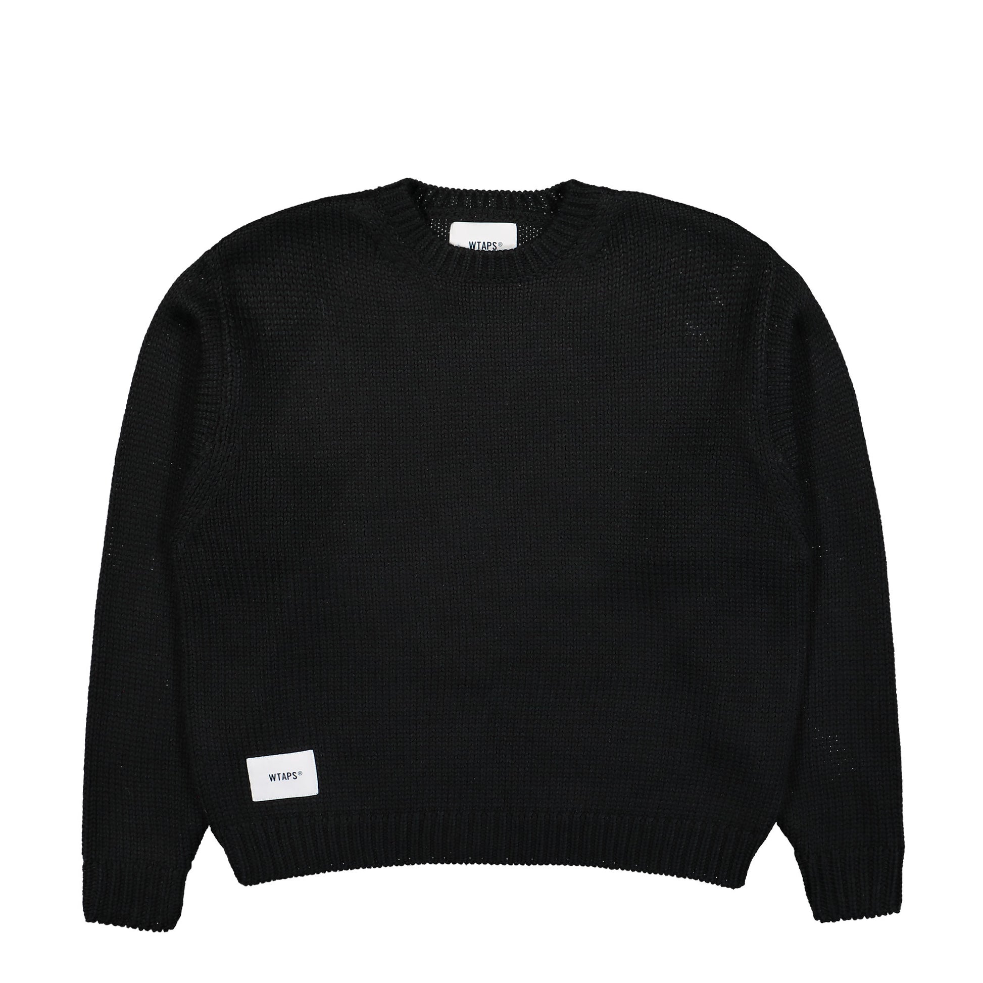 WTAPS Ingredient / Sweater / Poly Black Detail view 1 | Gate