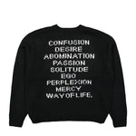 WTAPS Ingredient / Sweater / Poly Black Detail view 3 | Gate