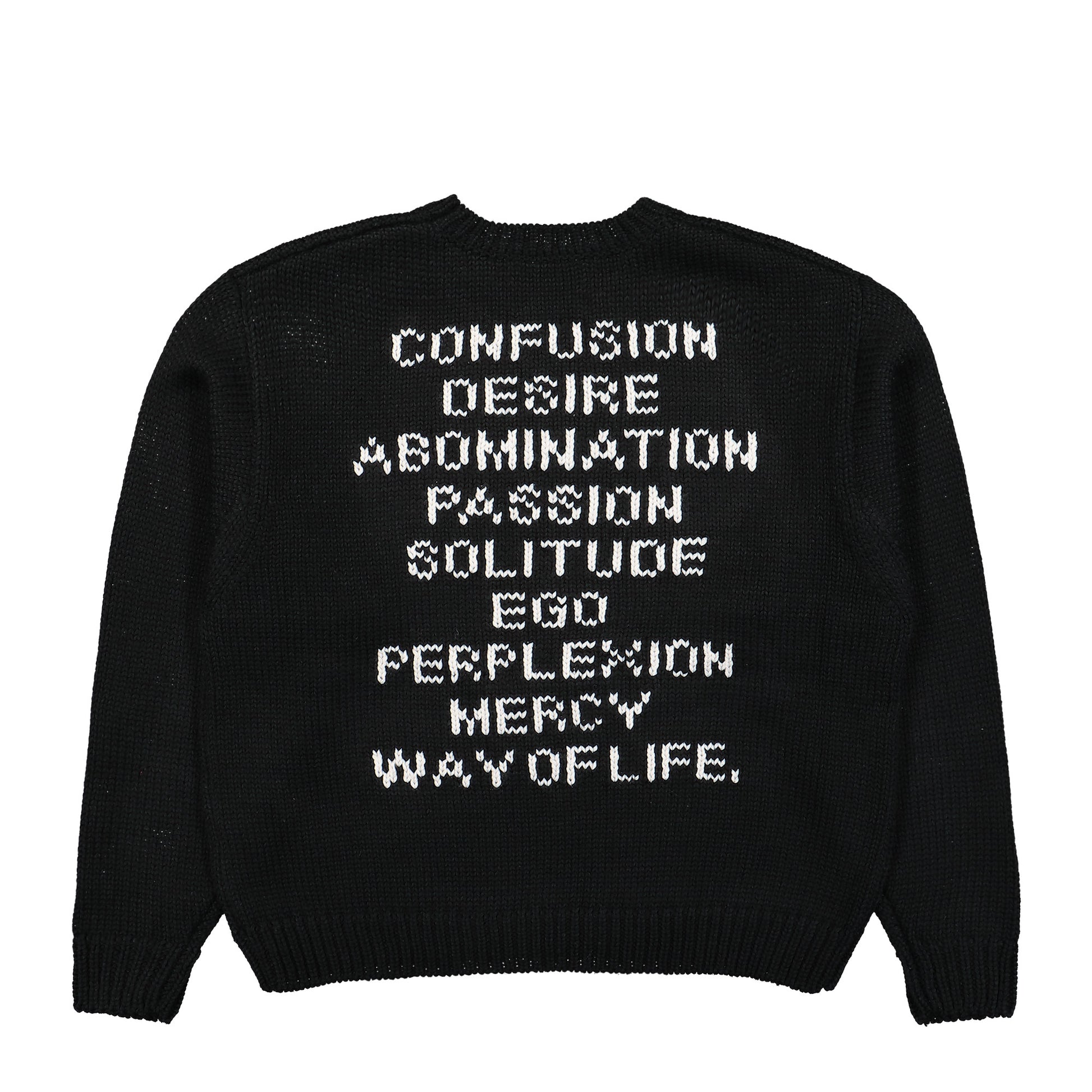 WTAPS Ingredient / Sweater / Poly Black Detail view 3 | Gate
