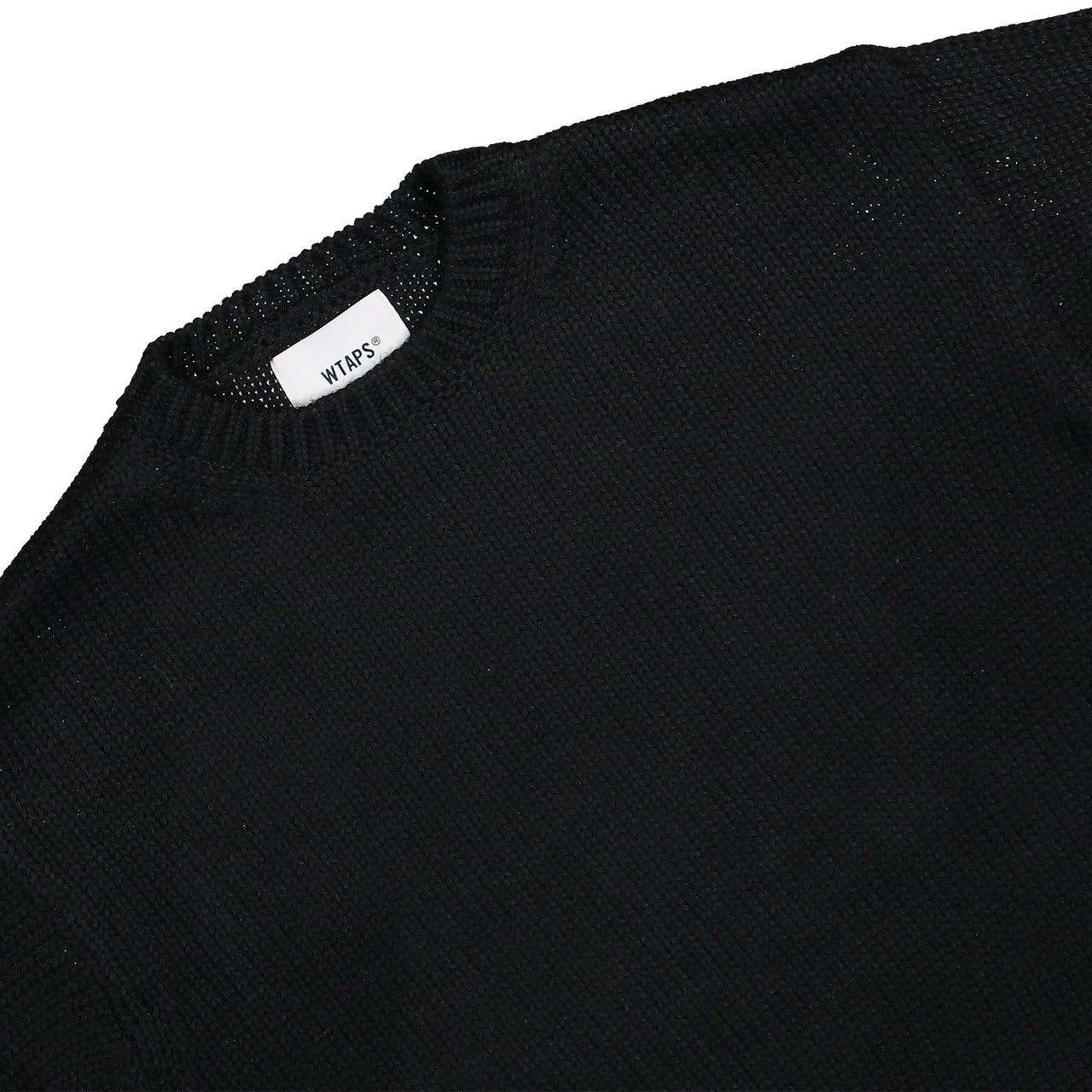WTAPS Ingredient / Sweater / Poly Black Detail view 1 | Gate
