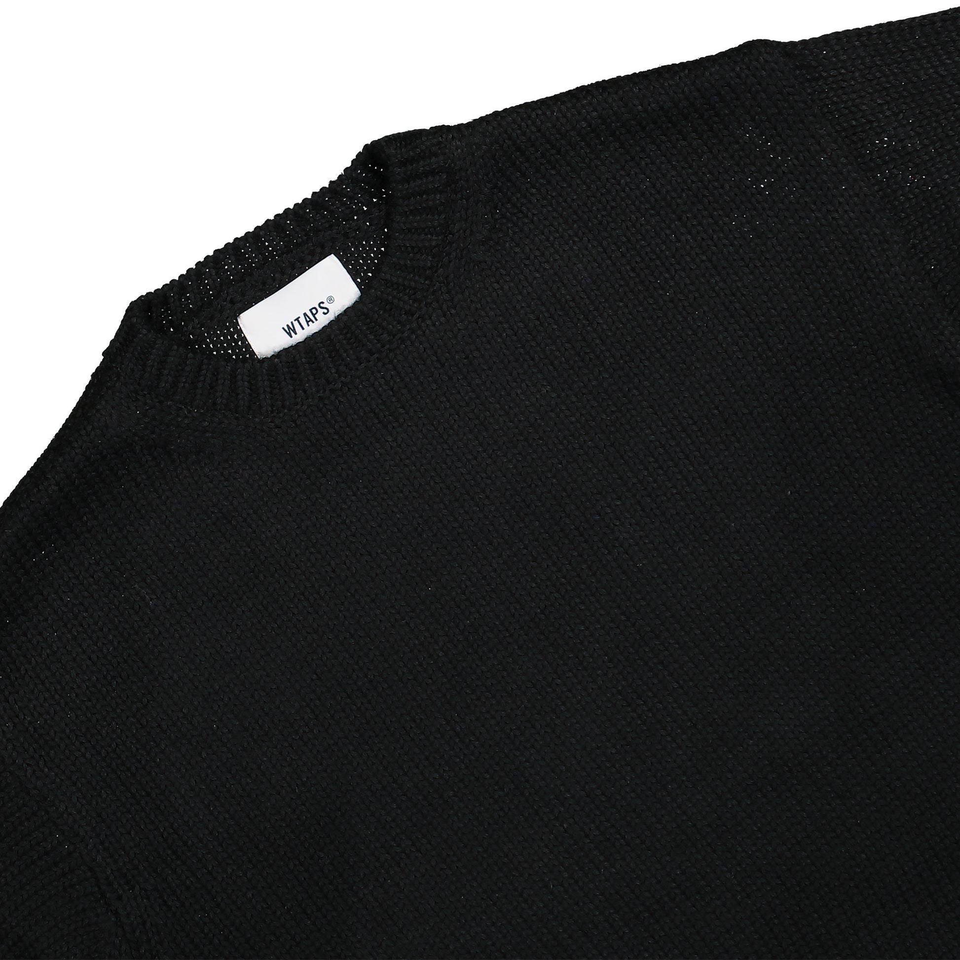 WTAPS Ingredient / Sweater / Poly Black Detail view 2 | Gate