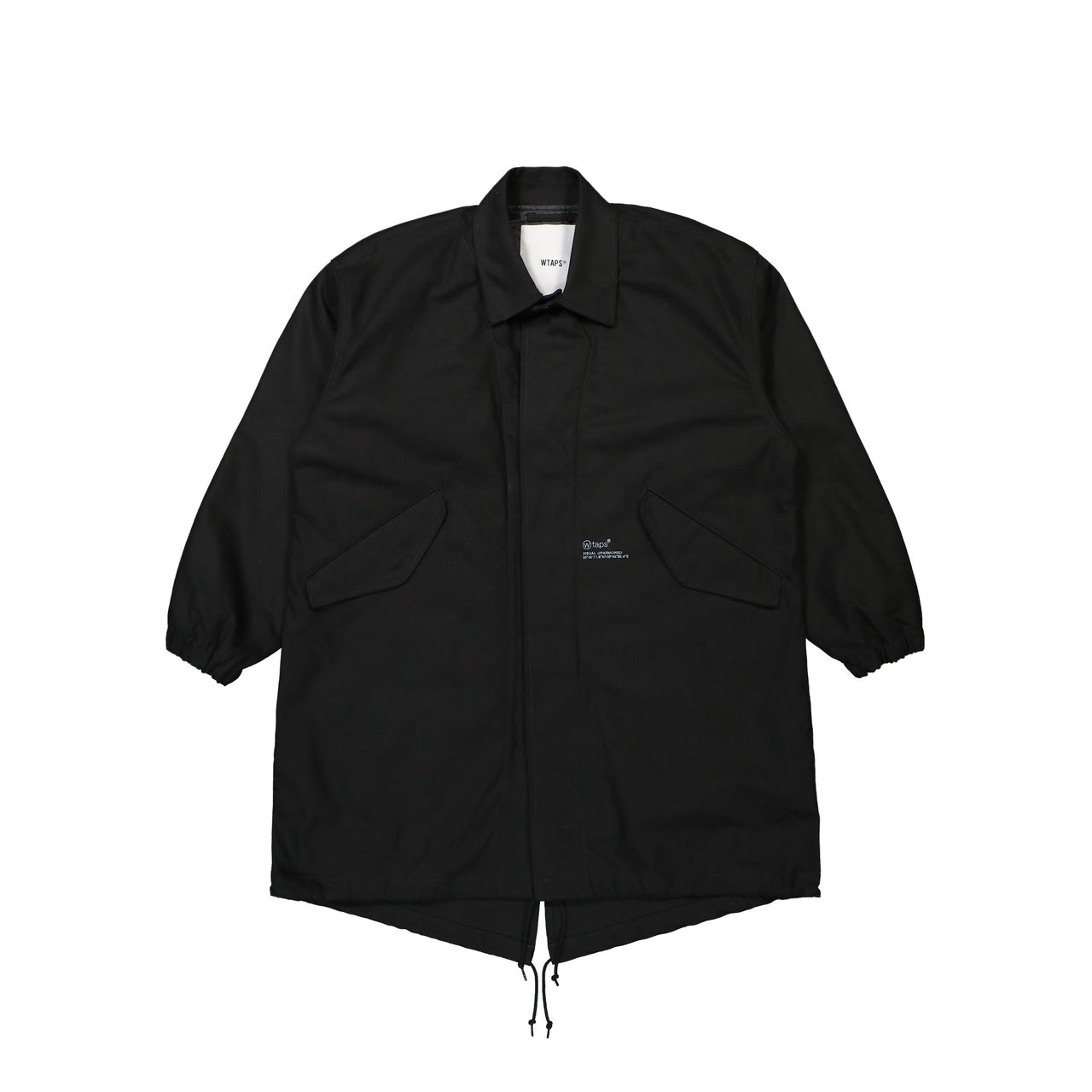 WTAPS Smock / Coat / Cotton.Serge Black Detail view 1 | Gate