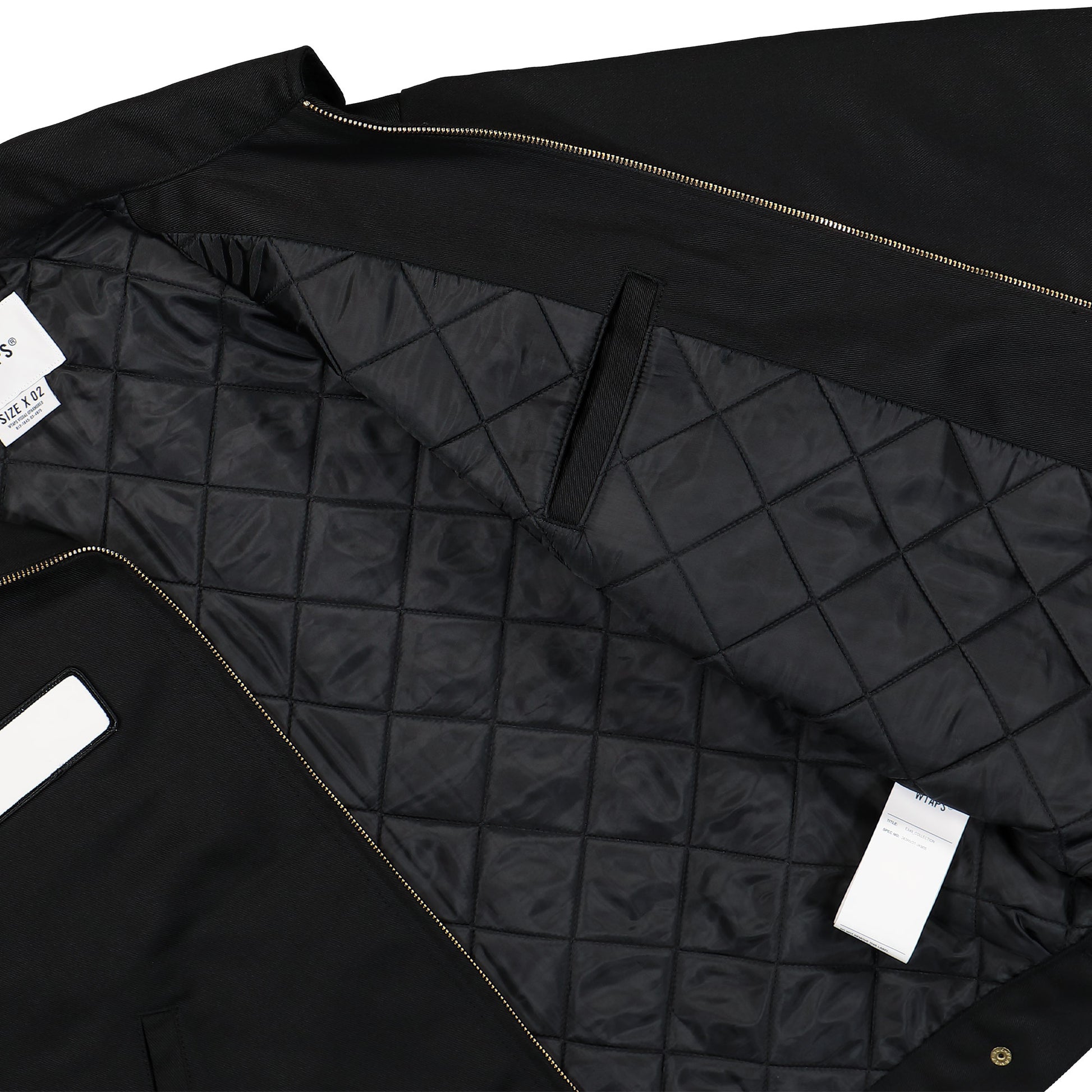 WTAPS Wrecker / Jacket / CTPL. Twill Black Detail view 5 | Gate