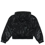 Foil Jersey Track Hoodie