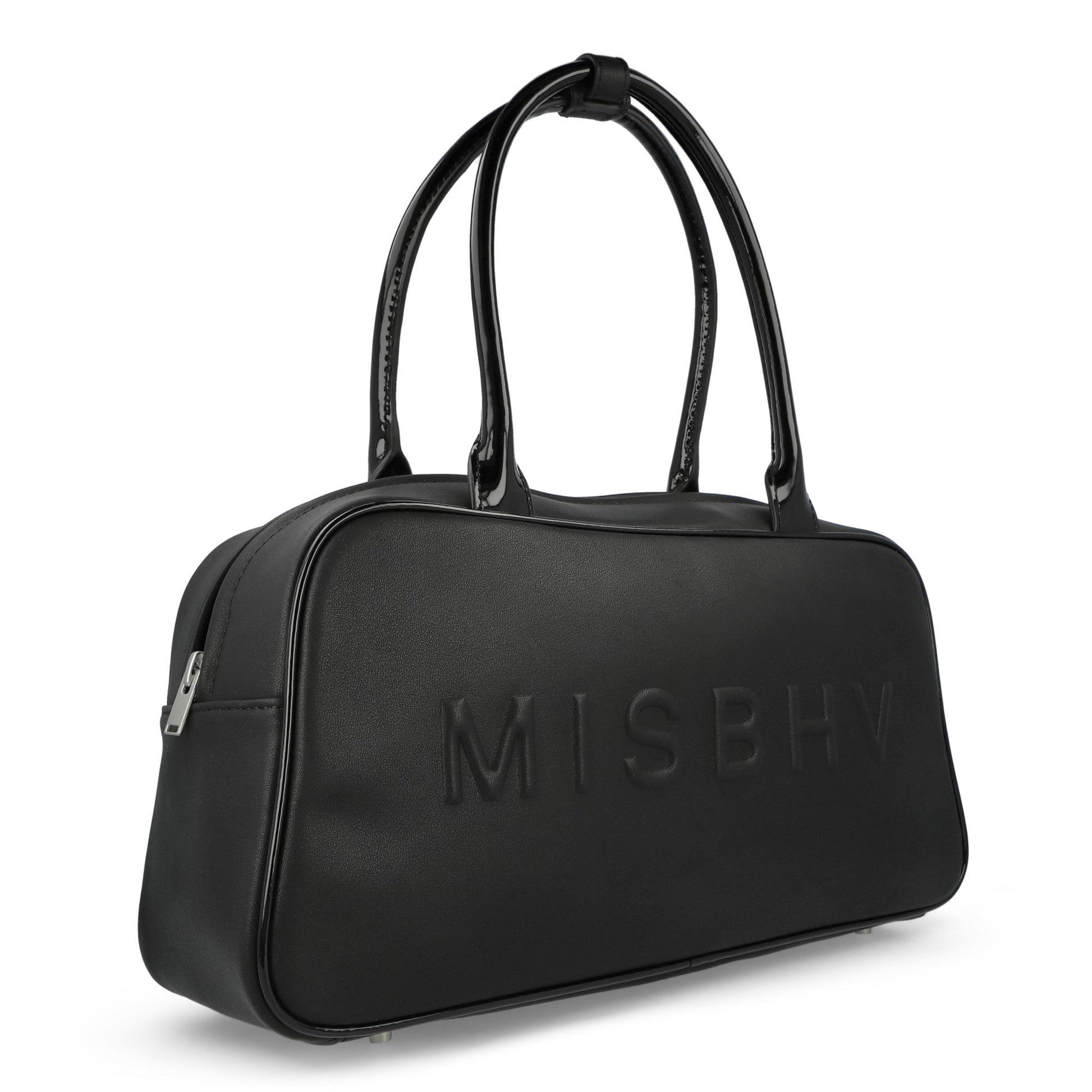 MISBHV London Bag Black Shoulder Bags 250A408 Detail View 4 | GATE