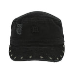 Studded Military Hat