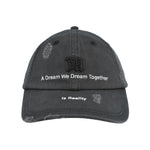 MISBHV Dream Cap Washed Black Caps 250A503 Detail View 4 | GATE