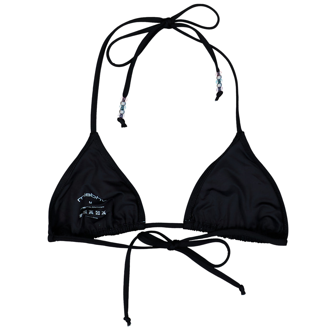 MISBHV New Signature Bikini Bra Black Bikinis 250HSW650 Detail View 1 | GATE