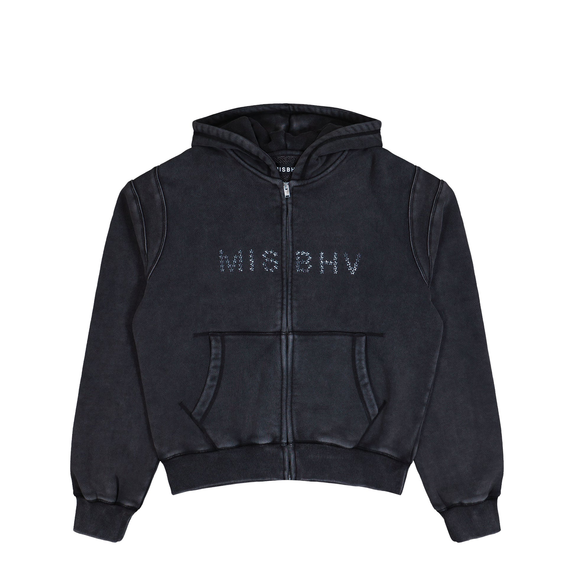 MISBHV Star Teddy Hoodie Black Hoodies 250M201 Detail View 1 | GATE