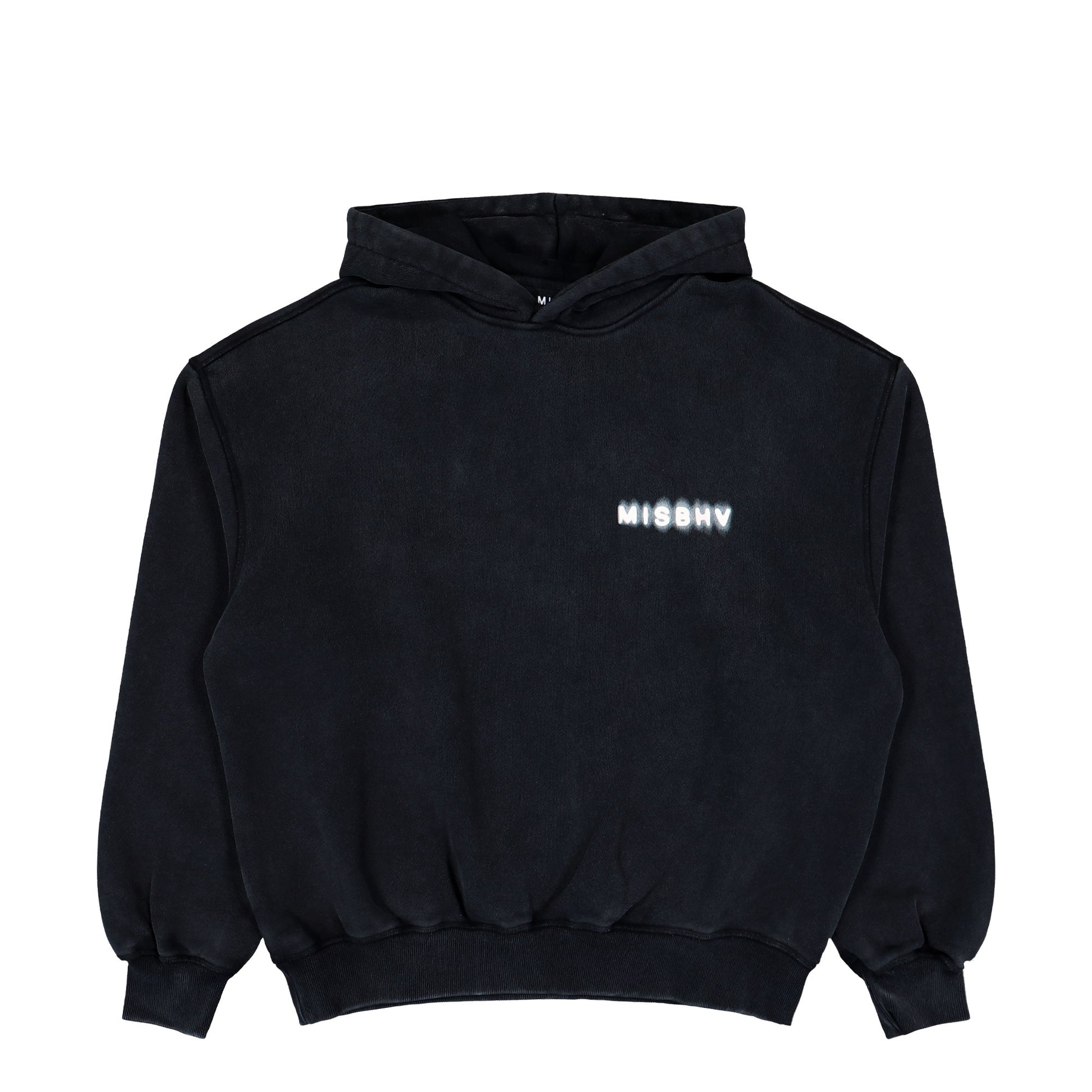 MISBHV Community Hoodie Washed Black Hoodies 250M220 Detail View 1 | GATE