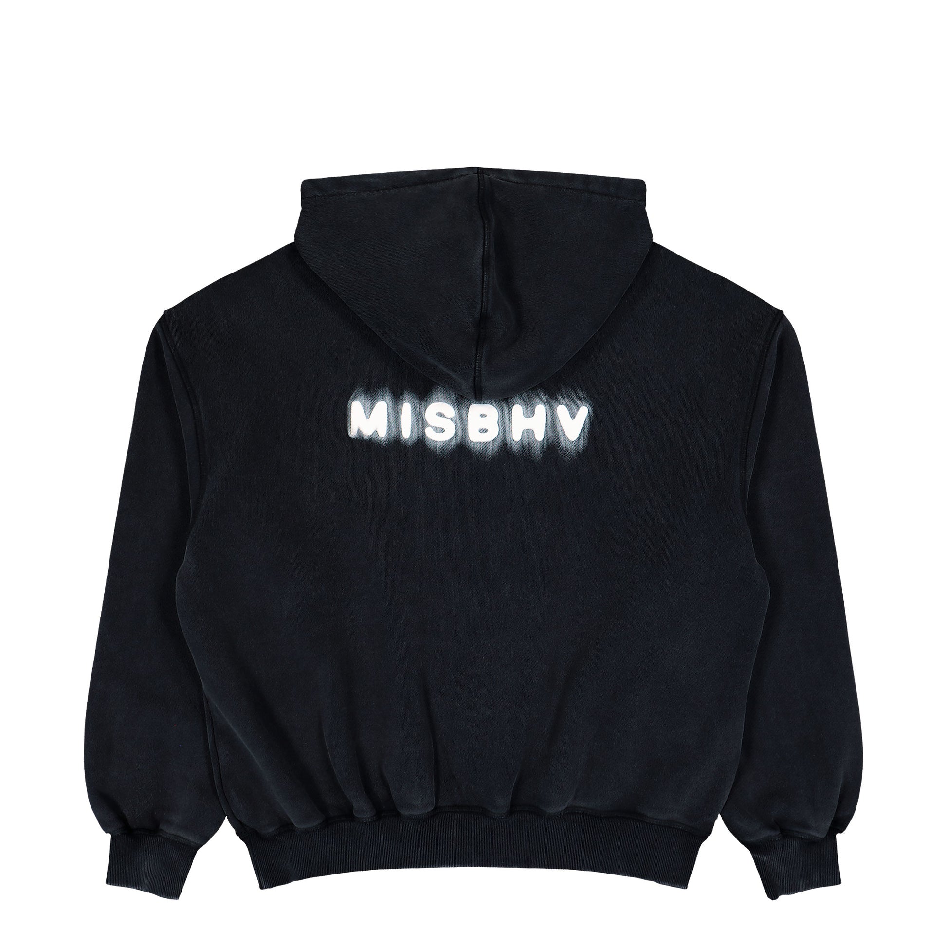 MISBHV Community Hoodie Washed Black Hoodies 250M220 Detail View 2 | GATE