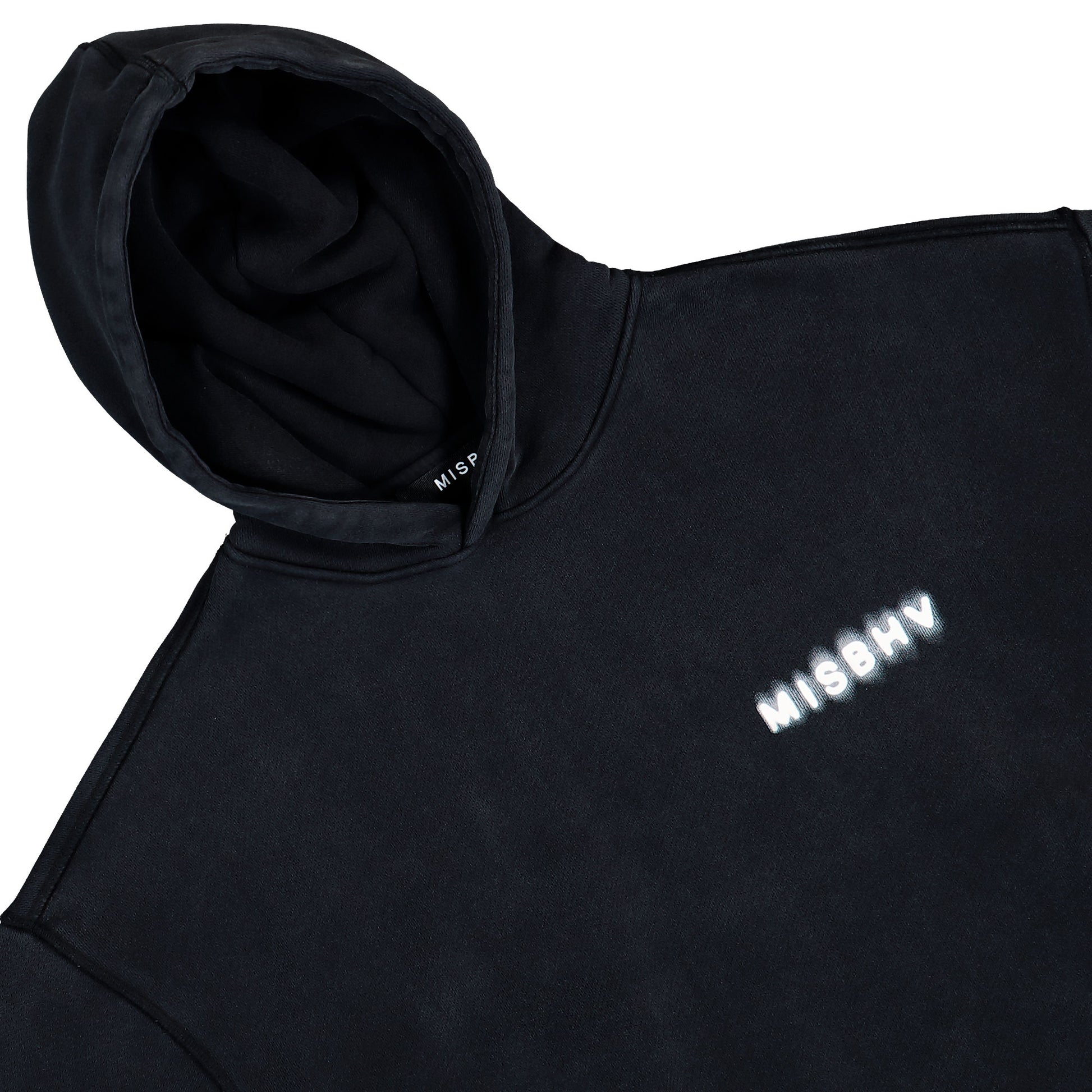 MISBHV Community Hoodie Washed Black Hoodies 250M220 Detail View 3 | GATE
