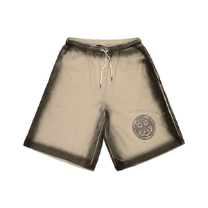 MISBHV Oversize Mud Shorts Beige Detail view 1 | Gate