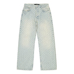 Monogram Denim Trousers