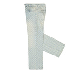 Monogram Denim Trousers