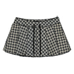 Monogram Jacquard Canvas Mini Skirt