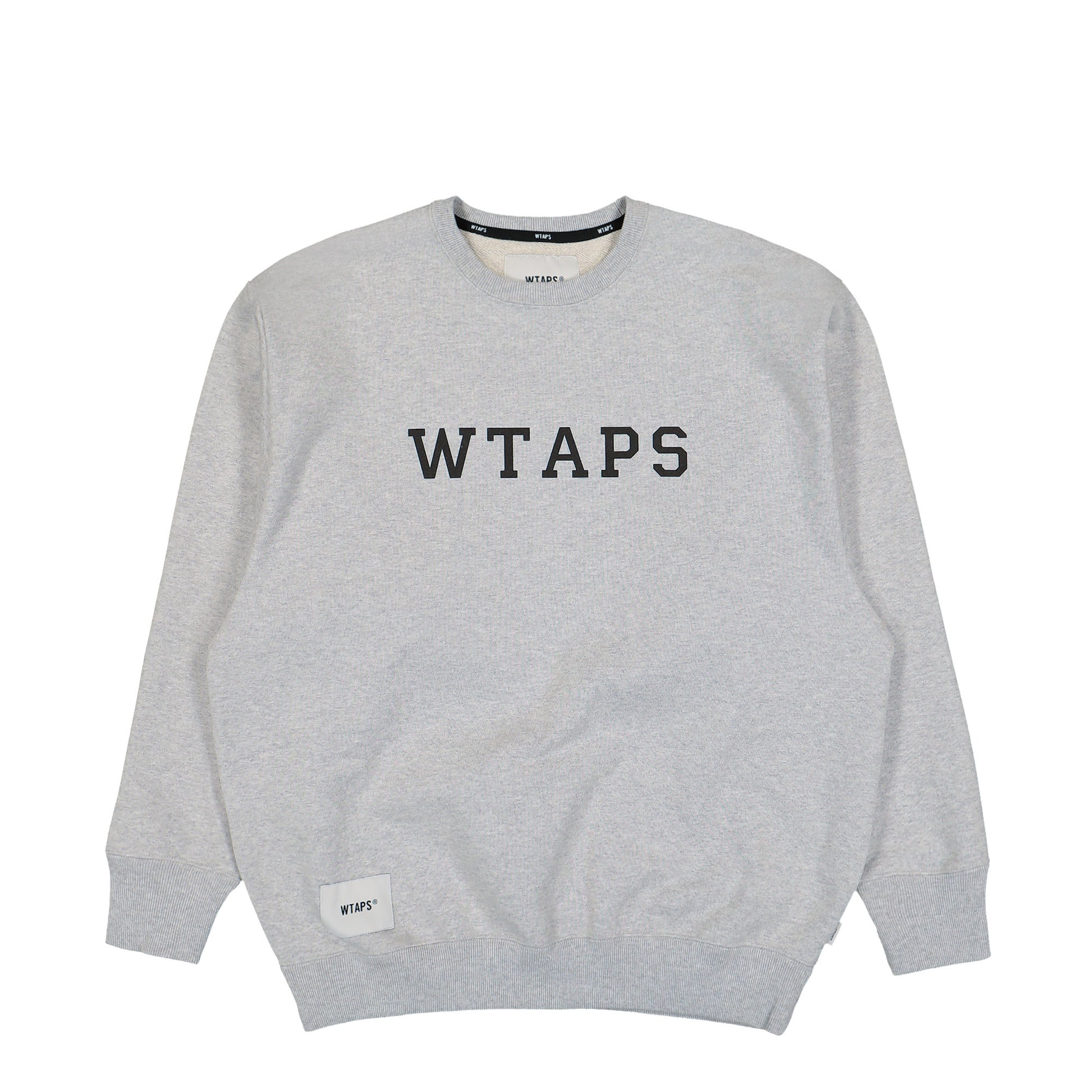 WTAPS Academy / Sweater / Cotton Grey Detail view 1 | Gate