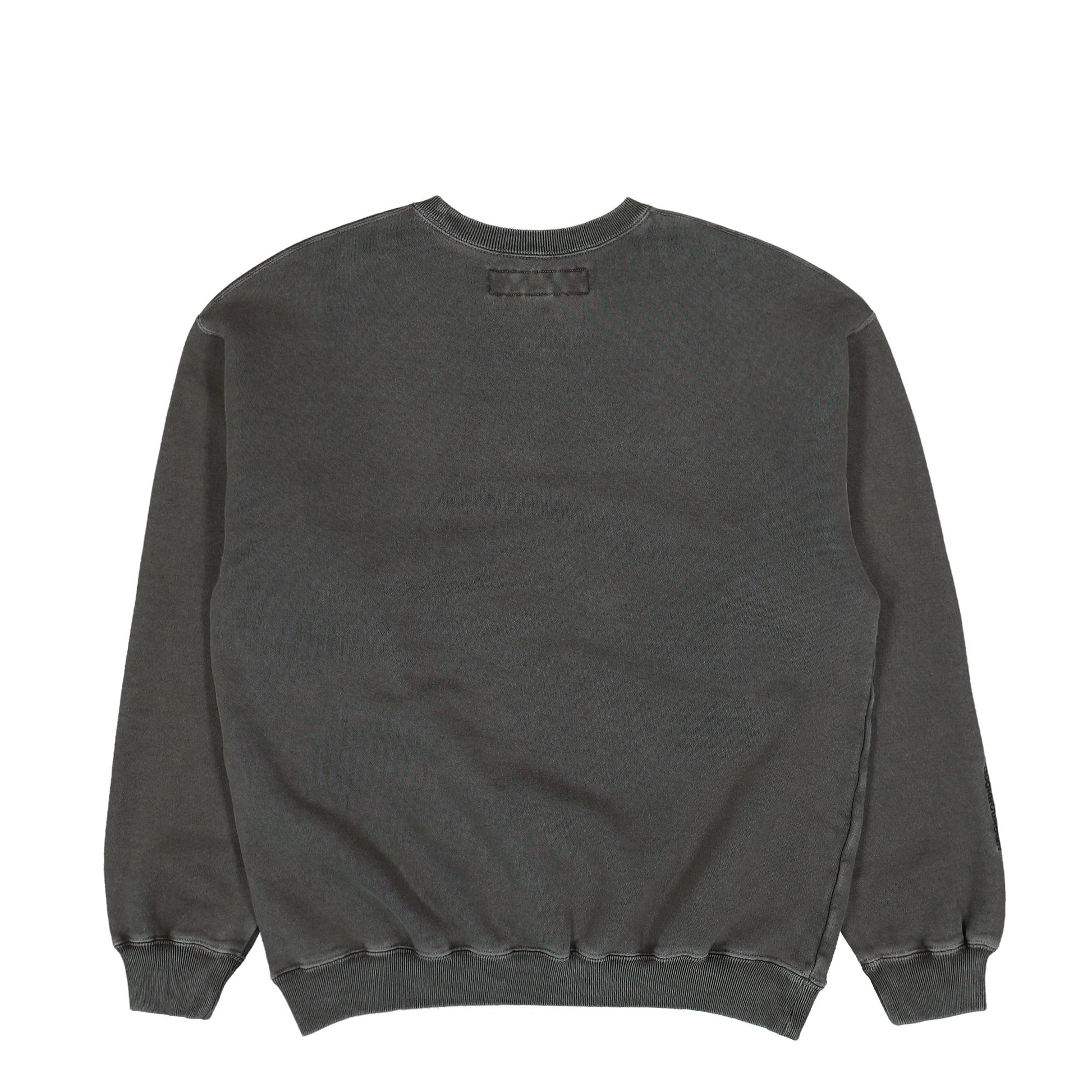 Neighborhood Pigment Dyed Sweat Shirt LS Grey Detail view 2 | Gate