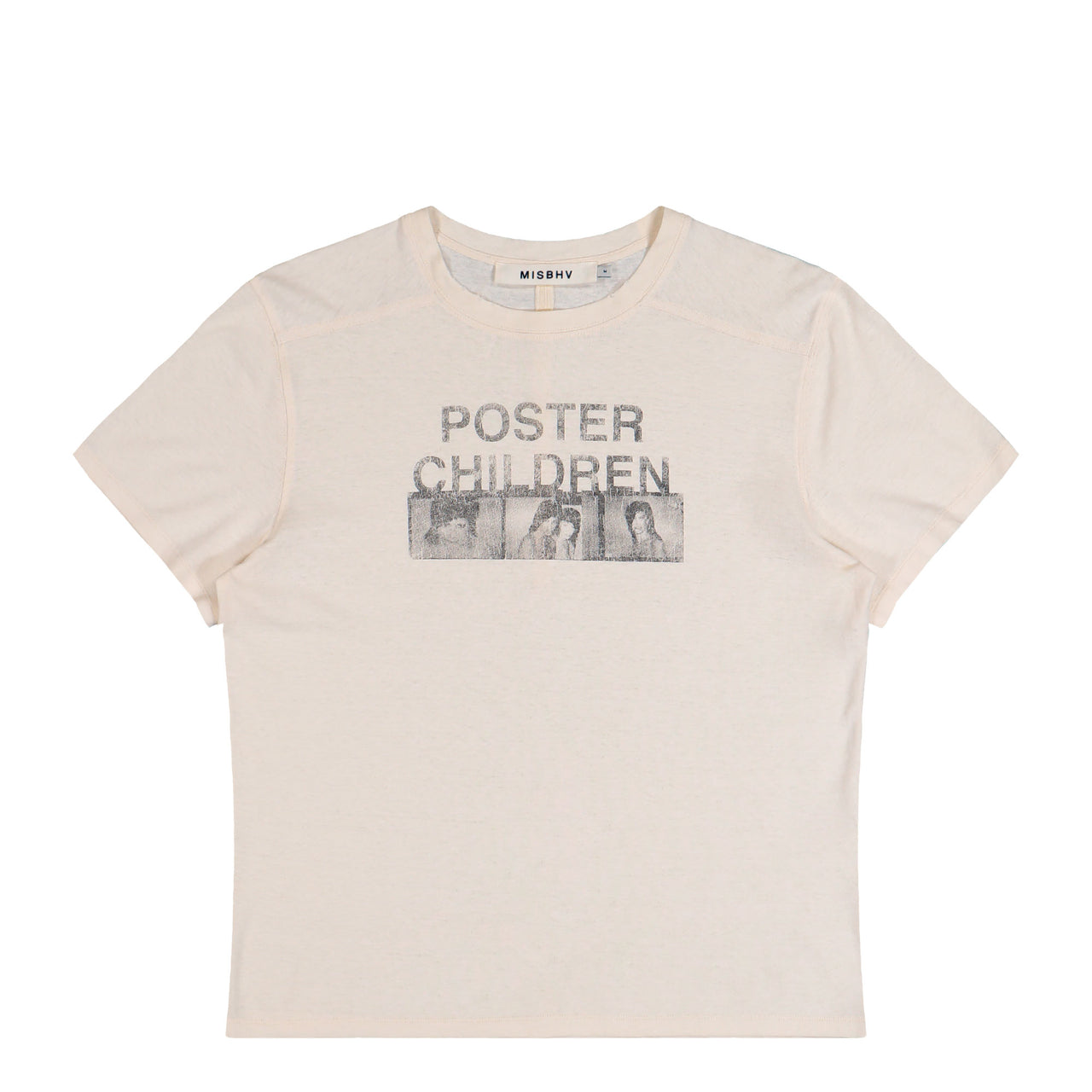 MISBHV Poster Children T-Shirt Off White T-Shirts 251M113 Detail View 1 | GATE