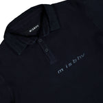 MISBHV Layered Polo Longsleeve Washed Black Longsleeves 251M153 Detail View 3 | GATE