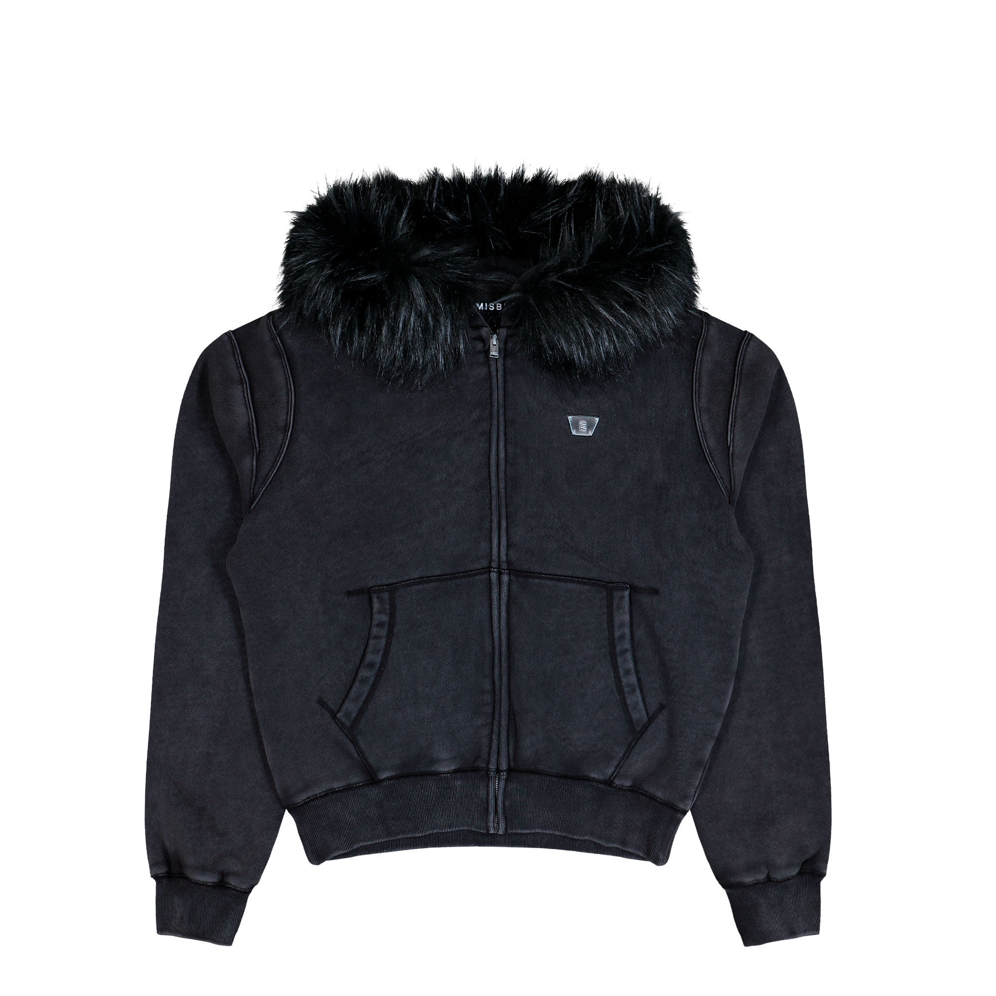 Star Teddy Fur Hoodie | GATE
