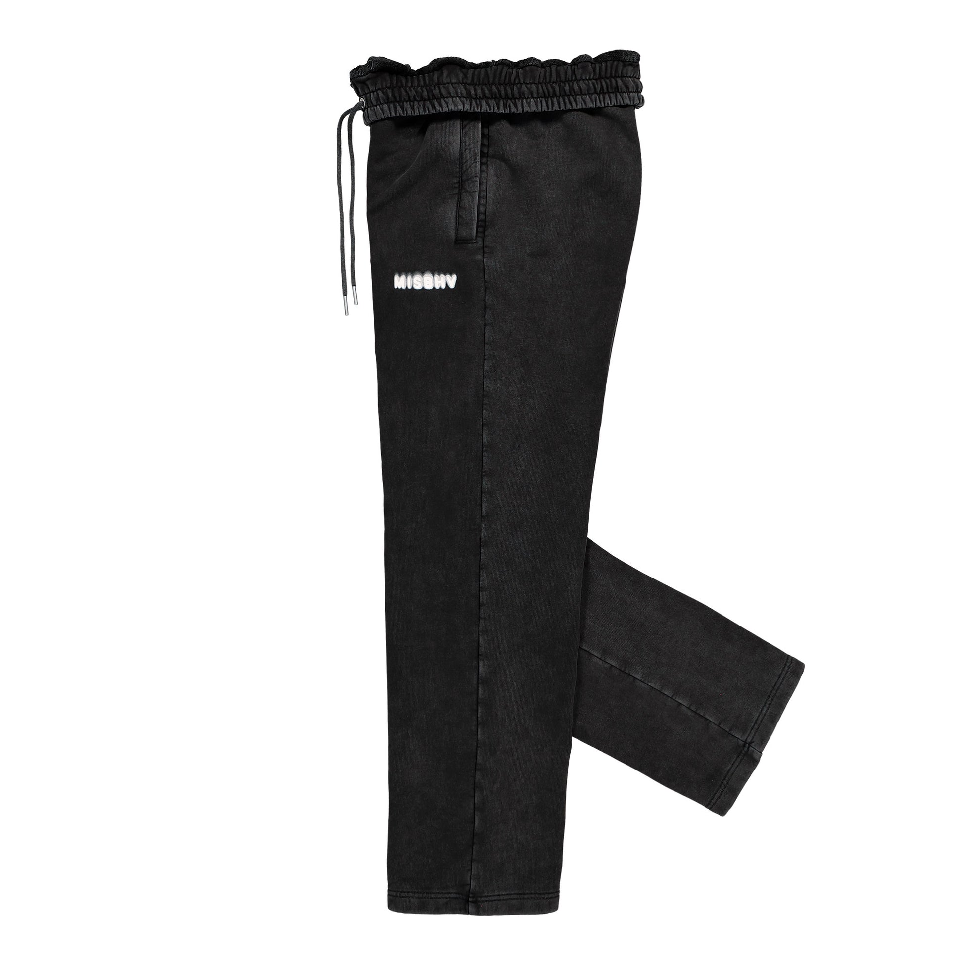 MISBHV Community Sweatpants Washed Black Sweat & Track Pants 251M300 Detail View 3 | GATE