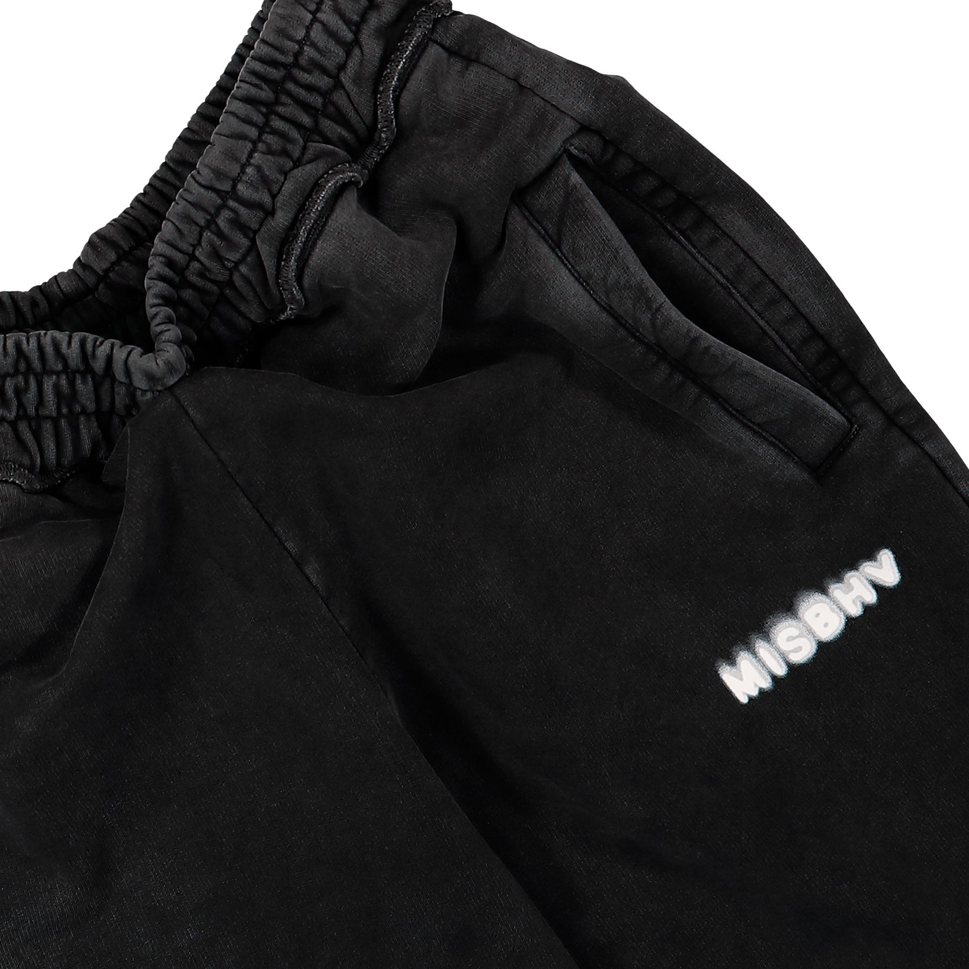 MISBHV Community Sweatpants Washed Black Sweat & Track Pants 251M300 Detail View 4 | GATE