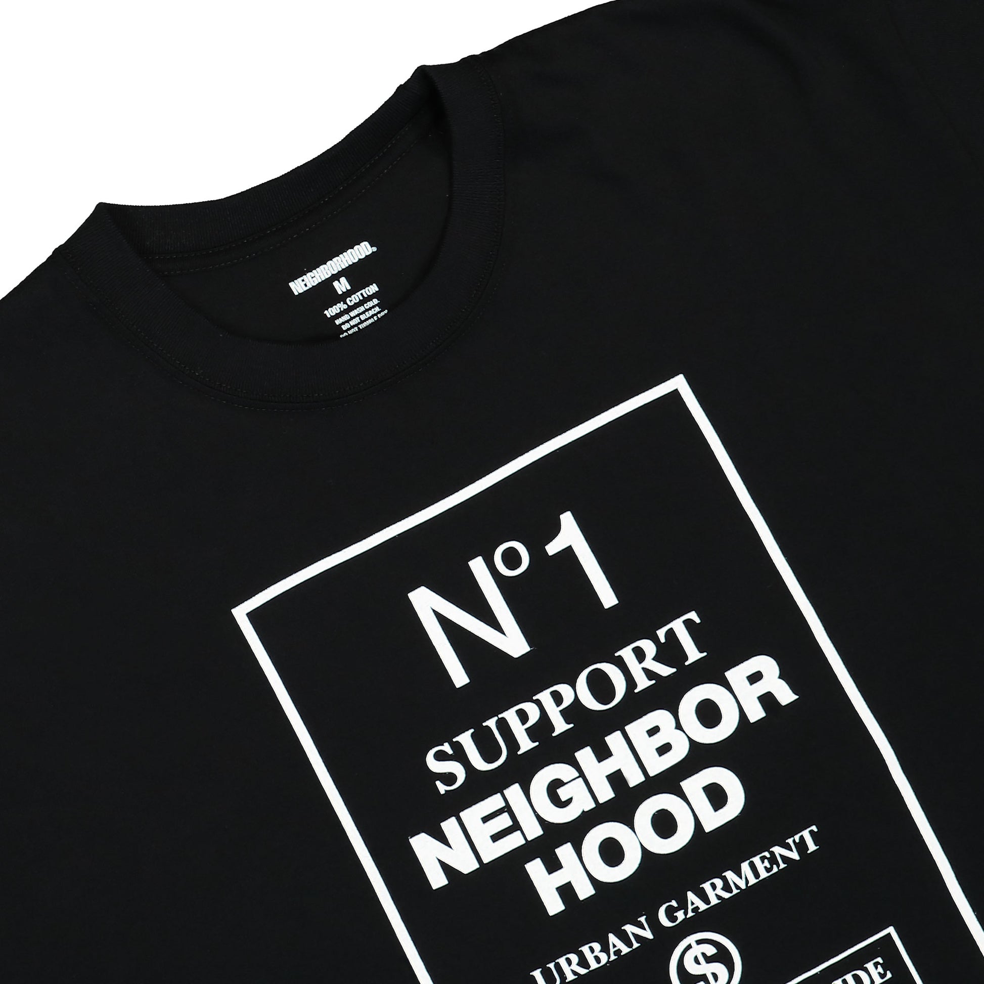 Neighborhood NH. Tee SS-15 Black Detail view 3 | Gate