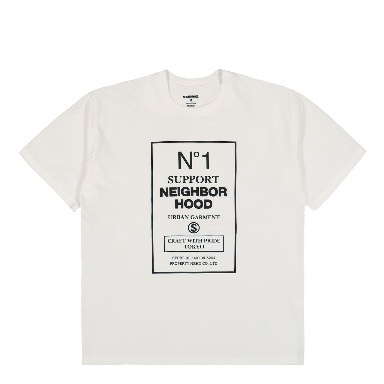 Neighborhood NH. Tee SS-15 White Detail view 1 | Gate