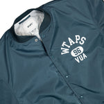 WTAPS Team / Jacket / Nylon. Twill Blue Detail view 3 | Gate