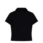 MISBHV Polo Top Black Tops 251W111 Detail View 2 | GATE