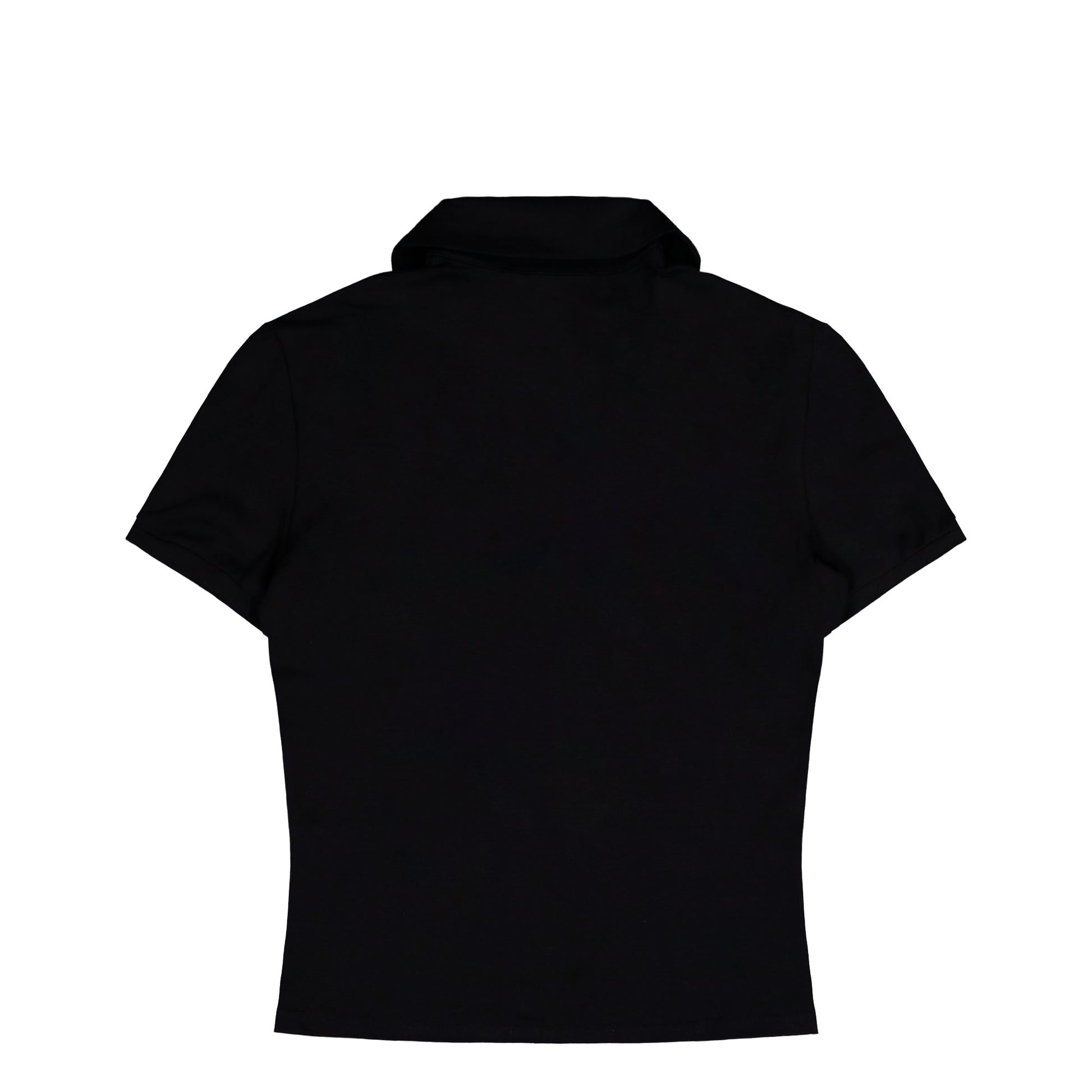 MISBHV Polo Top Black Tops 251W111 Detail View 2 | GATE