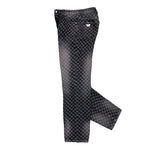 MISBHV Austin Monogram Jeans Washed Black Denim 251W303 Detail View 3 | GATE