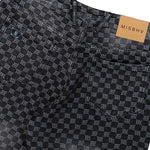 MISBHV Austin Monogram Jeans Washed Black Denim 251W303 Detail View 5 | GATE