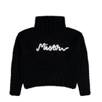 MISBHV St. Moritz Knitted Sweater Black Turtlenecks 251W700 Detail View 1 | GATE