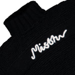 MISBHV St. Moritz Knitted Sweater Black Turtlenecks 251W700 Detail View 3 | GATE