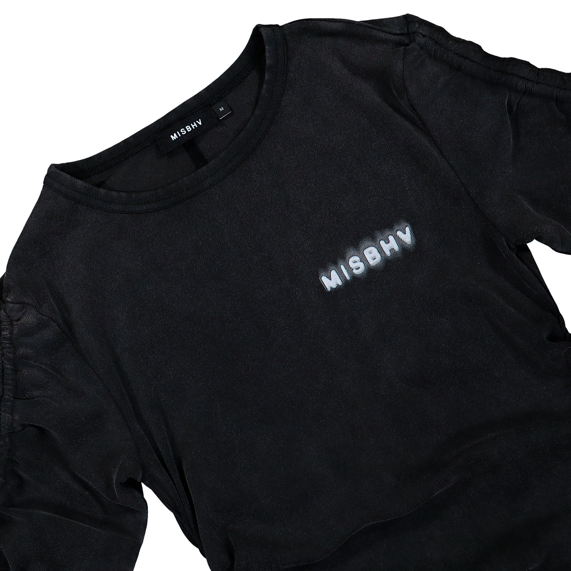 MISBHV Community Maxi Dress Washed Black Dresses 251W820 Detail View 3 | GATE