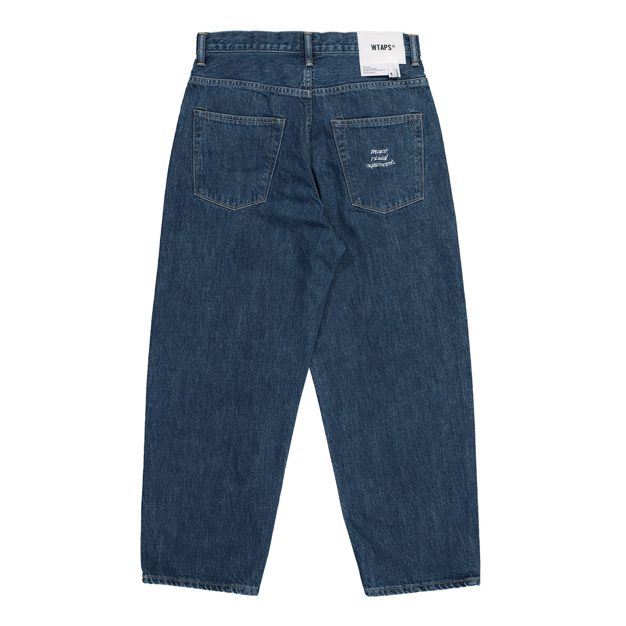 Blues Straight / Trousers / Cotton. Denim