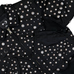 Thug Club x Alpha Industries CWU-45P All Over Rivet Edition Black Bomber & Varsity Jackets 258151-03 Detail View 4 | GATE
