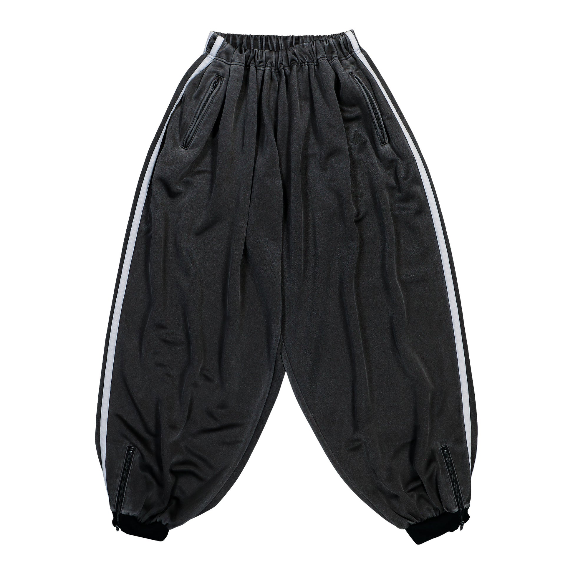 Doublet Faded Black Track Pants Grey Sweat & Track Pants 25AW27PT324 Detail View 1 | GATE