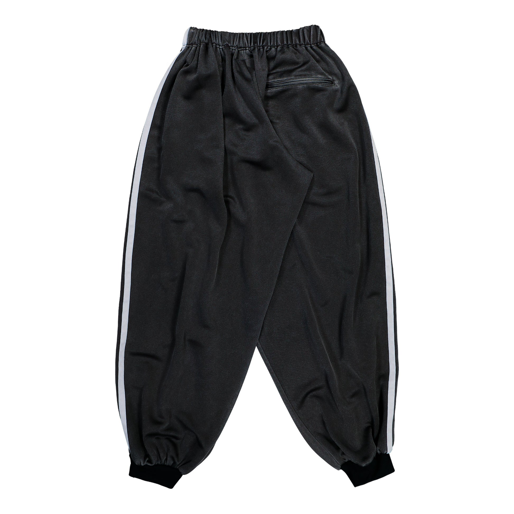 Doublet Faded Black Track Pants Grey Sweat & Track Pants 25AW27PT324 Detail View 2 | GATE