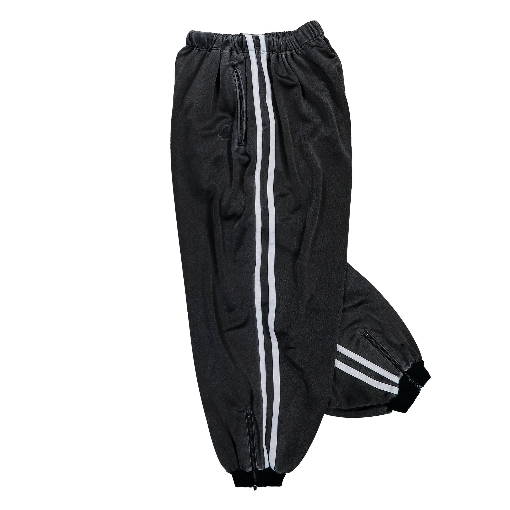 Doublet Faded Black Track Pants Grey Sweat & Track Pants 25AW27PT324 Detail View 3 | GATE