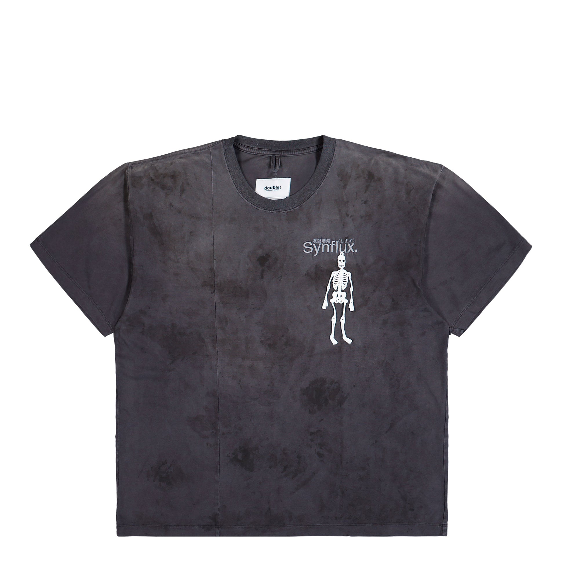 Doublet Waste Reducing Algorithm T-Shirt Black T-Shirts 25AW33CS396 Detail View 1 | GATE