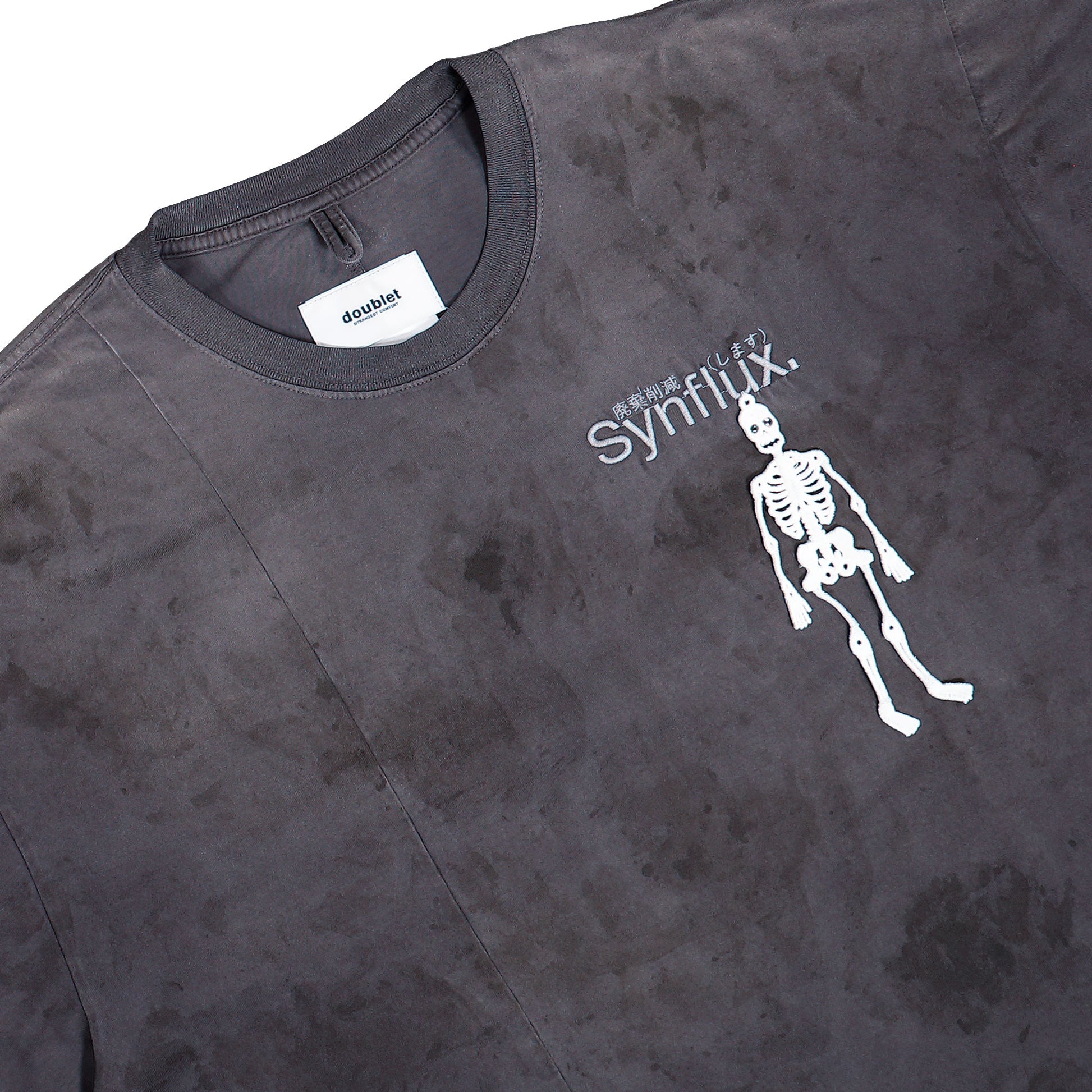 Doublet Waste Reducing Algorithm T-Shirt Black T-Shirts 25AW33CS396 Detail View 3 | GATE