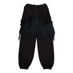 Doublet Phantom Frayed Sweatpants Black Sweat & Track Pants 25AW34PT327 Detail View 2 | GATE