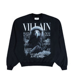 Doublet Villain Cover Print Sweatshirt Black Sweatshirts 25AW53CS412 Detail View 1 | GATE