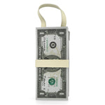 Doublet Cash Stack Clutch Bag Grey Clutches 25AW77BG63 Detail View 1 | GATE