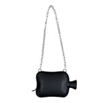 Beta Post x Doublet Bottle-Shaped Leather Bag Black Shoulder Bags 25AW79BG64 Detail View 2 | GATE
