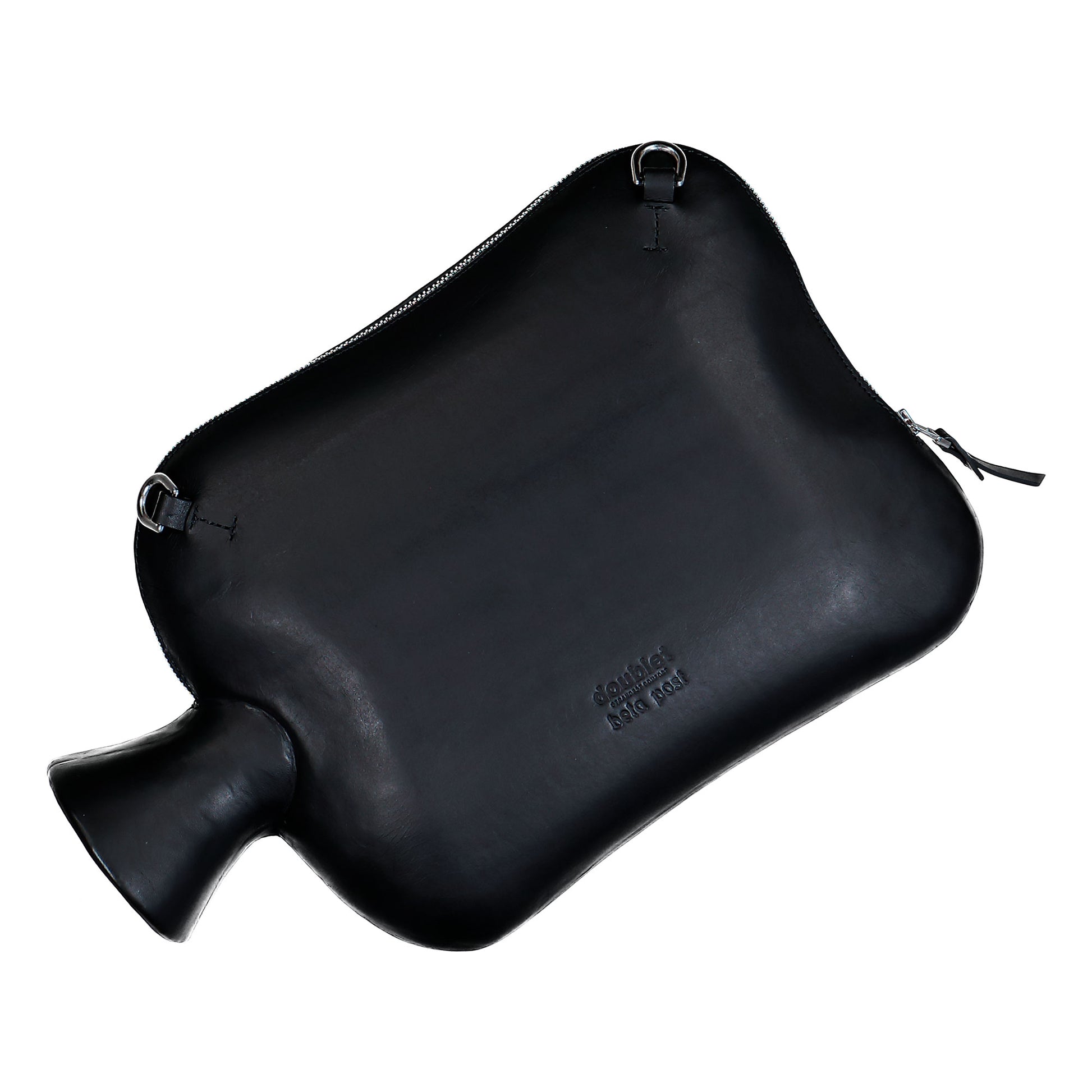Beta Post x Doublet Bottle-Shaped Leather Bag Black Shoulder Bags 25AW79BG64 Detail View 3 | GATE