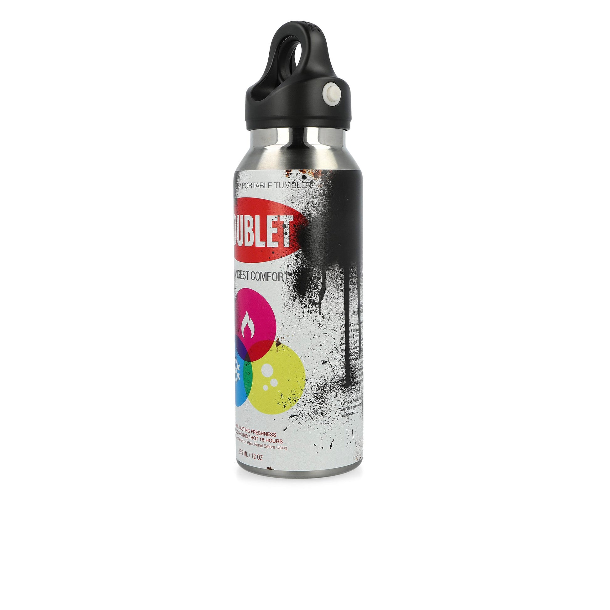 Doublet Spray-Can Water Bottle S Multicolor Others 25AW90AC33 Detail View 2 | GATE